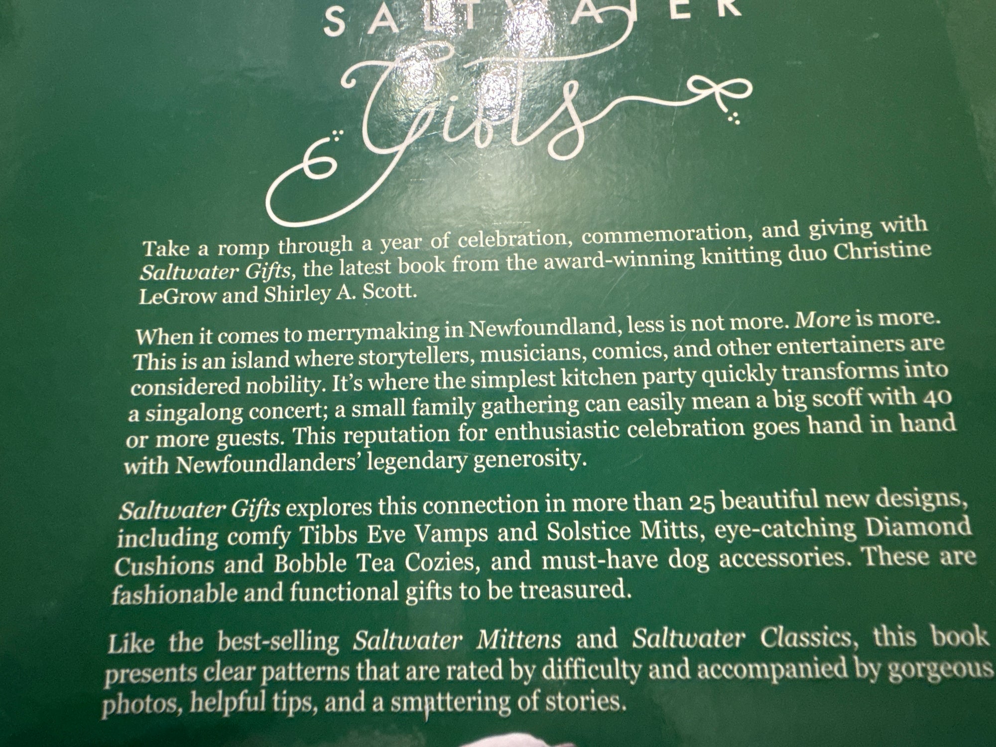 From the island of Newfoundland