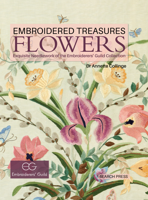 Embroidered Treasures Flowers by Dr Annette Collinge