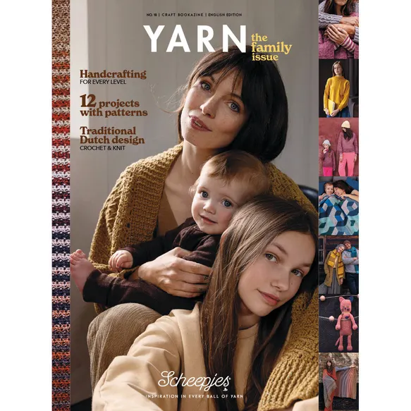 Scheepjes yarn Bookazine 18 The Family Issue